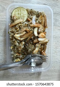 Crab Meat Fried Rice Recipe Stock Photo 1570643875 | Shutterstock
