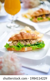 Crab Salad Chicken Salad Croissant