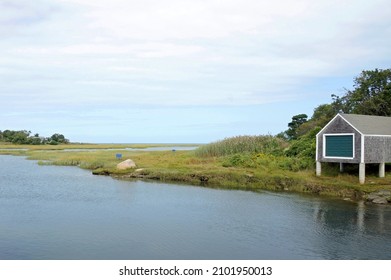  Crab Shack Along Thatcher Drive In Yarmouthport On Cape Cod Bay                              