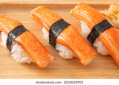 1,327 Crab stick nigiri Images, Stock Photos & Vectors | Shutterstock