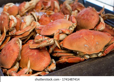 Crabs use as ingridient on a San francisco Bay area restaurant