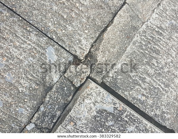 Crack cement floor\
texture