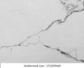 Crack concrete cement wall background in industrial building. It's high resolution surface and texture photo. - Shutterstock ID 1712929669