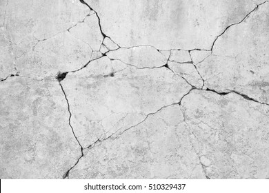 crack concrete wall background - Shutterstock ID 510329437