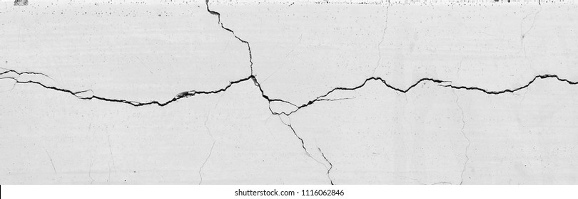crack white wall texture  - Shutterstock ID 1116062846