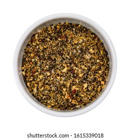 Cracked Black Pepper Rub for Steaks, Chops and Chicken Seasoning Spice Isolated on White Background. - Powered by Shutterstock