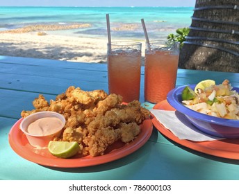 Cracked Conch And Conch Salad