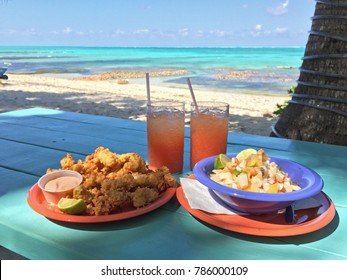 Cracked Conch And Conch Salad