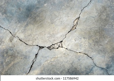 Cracked Concrete