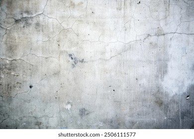 Cracked concrete wall texture. Grunge concrete wall background. Abstract background of crack concrete wall.