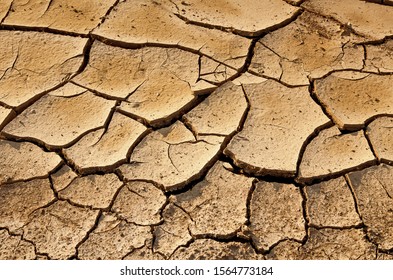 Cracked dry earth background image