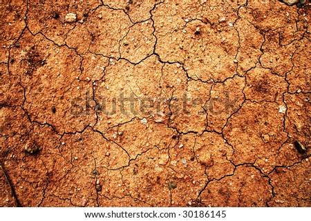 cracked ground