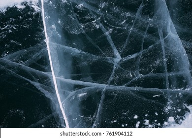 The Cracked Ice Background