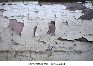 Cracked Paint Water Damaged Wood On Stock Photo 1028606134 | Shutterstock