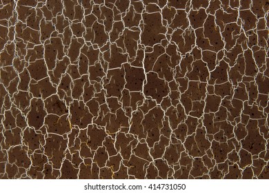 Cracked plastic background