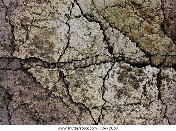 Cracked Rock Texture Background Stock Photo Edit Now 99479060