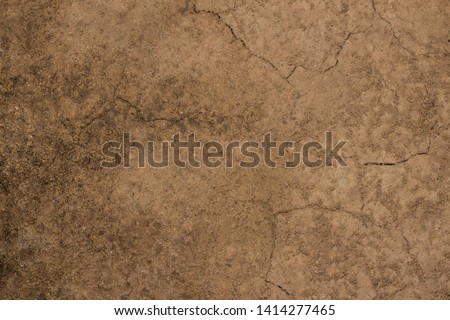 Cracked Soil texture and background of ground earth background