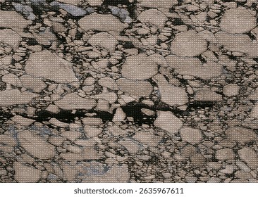 Cracked stone texture showing intricate patterns and details
