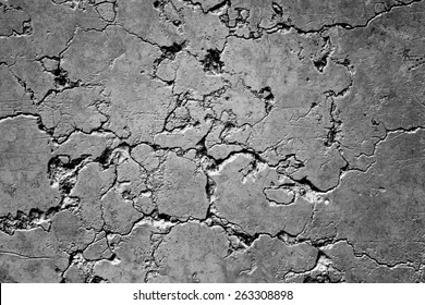 Cracked Stone Wall Background