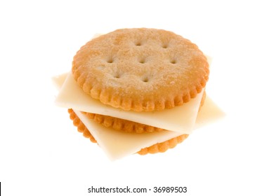 Cracker with cheese