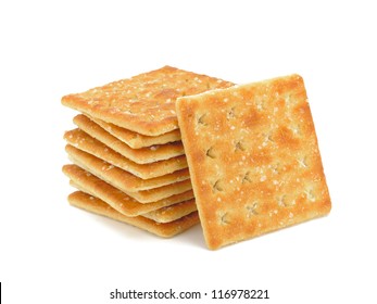 Cracker Isolated On White