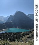 Cracker lake glacier Montana hike 