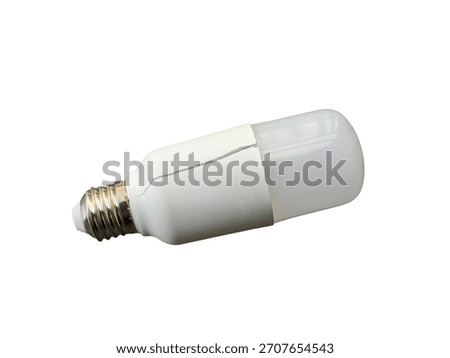 Cracks in the bulb plastic socket due to heat buildup from prolonged use.
