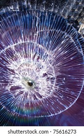 Cracks   Glass  Broken  Bullet  Sphere