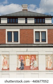 CRACOW, POLAND - JULY 22, 2016: The Centre Of Pope John Paul II. Cracow , LagiewnikI, Poland