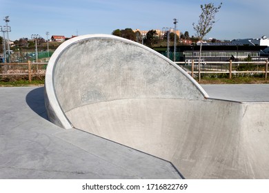 Cradle In A Concrete Bowl In A Skate Park