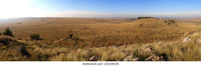 Cradle of Humankind World Heritage Site Landscape Panorama - Shutterstock ID 2221585195