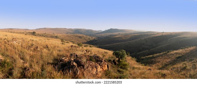 Cradle of Humankind World Heritage Site Landscape Panorama - Shutterstock ID 2221585203