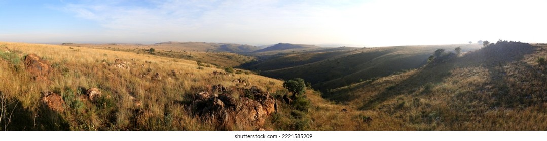 Cradle of Humankind World Heritage Site Landscape Panorama - Shutterstock ID 2221585209