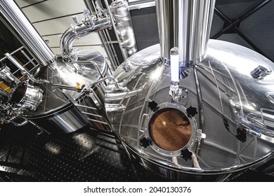 Craft Beer Brewing Equipment In Privat Brewery