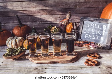 Craft Beer Flight (Halloween Season)