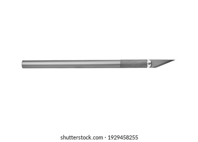 Craft knife isolated on white background. Single paper knife cutter - Powered by Shutterstock