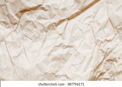 Craft paper wrinkled texture