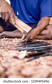 Craftman Wood Carving, Sculptured Wood Thai Style