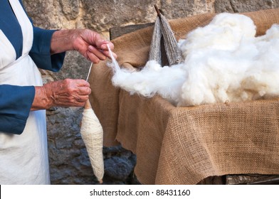 Crafts Wool Spinning - Powered by Shutterstock