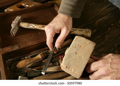 Craftsman Carpenter Hand Tools Artist Craftmanship