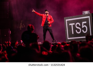 Craig David Presents TS5 At Rock Werchter Festival, Werchter, Belgium 5-8 July 2018