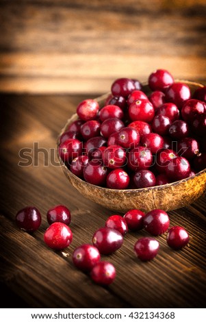 Similar – Image, Stock Photo Ripe red currant berries