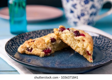 Cranberry White Chocolate Scone