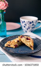 Cranberry White Chocolate Scone