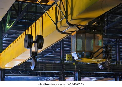 Crane Gantry In Steel Plant