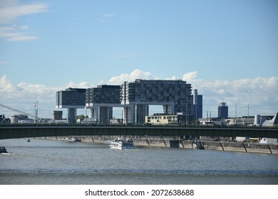 Crane Houses In Cologne, Germany 2017