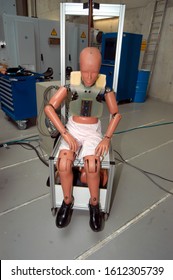 crash test dummy, a test object in the industry - Shutterstock ID 1612305739
