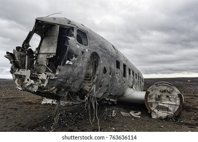 Crashed Plane in Iceland