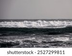 Crashing waves of the Indian ocean, waves of the sea