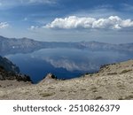 Crater Lake from Cloudcap Overlook Oregon